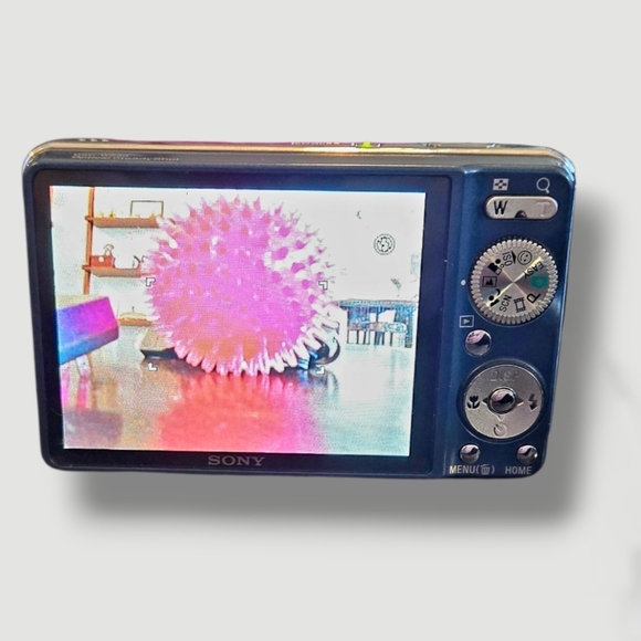 Sony Cyber-shot Blue Digital Camera Bundle - Picture 11 of 16